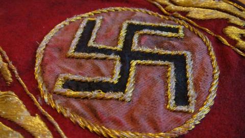 WW2 GERMAN NAZI RARE NSDAP HIGH LEADER FLAT WIRE TUNIC ARMBAND
