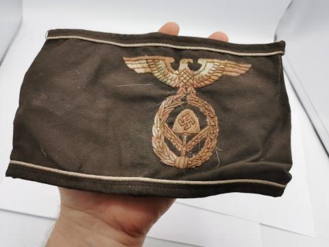 WW2 GERMAN NAZI ORIGINAL NSDAP RAD DAF GERMANY WORKERS ARMBAND