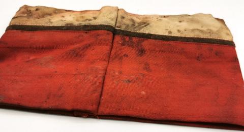 WW2 GERMAN AUTHENTIC MILITARY ORGANIZATION TODT FORCED LABOR TUNIC ARMBAND SWASTIKA