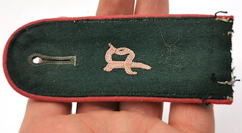 WW2 GERMAN NAZI PANZER GRENADIER SHOULDER BOARD UNIFORM TUNIC WAFFEN SS ORIGINAL FOR SALE DEALER