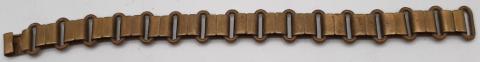 WW2 GERMAN NAZI RARE SWASTIKA CHAIN GORGET METAL BRACELET