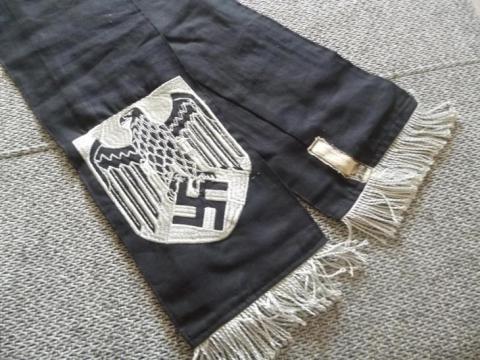 WW2 GERMAN NAZI ORIGINAL WEHRMACHT FUNERAL SASH SALE 3ND REICH EAGLE