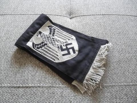 WW2 GERMAN NAZI ORIGINAL WEHRMACHT FUNERAL SASH SALE 3ND REICH EAGLE