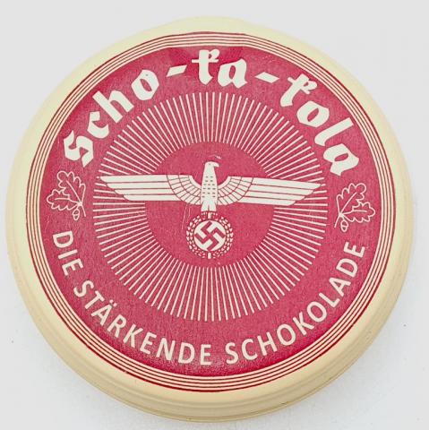 WW2 GERMAN NAZI SCHO-KA-KOLA PERVITIN DRUG CHOCOLATE THIRD REICH EAGLE METH