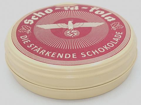 WW2 GERMAN NAZI SCHO-KA-KOLA PERVITIN DRUG CHOCOLATE THIRD REICH EAGLE METH