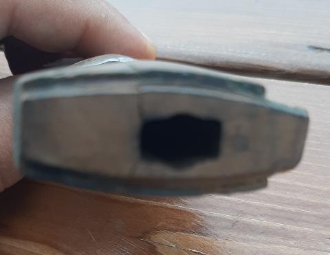 WAFFEN SS SA NSKK N.S.K.K DAGGER WOODEN HANDLE GRIP PART EARLY TRANSITIONAL ORIGINAL ROHM HONOR CHAINED