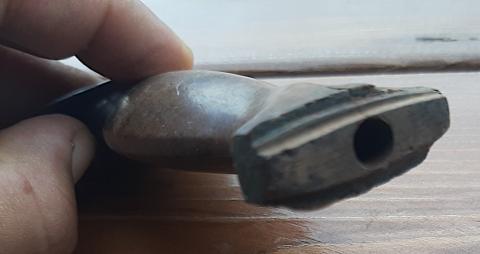 WAFFEN SS SA NSKK N.S.K.K DAGGER WOODEN HANDLE GRIP PART EARLY TRANSITIONAL ORIGINAL ROHM HONOR CHAINED