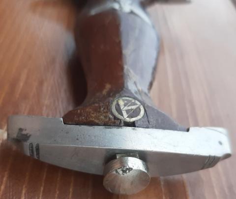 WW2 GERMAN NAZI SA TRANSITIONAL DAGGER EICKHORN SOLINGEN RZM M7/66 1938 ORIGINAL DAGUE ALLEMANDE