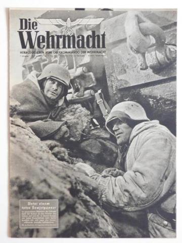 WW2 GERMAN NAZI THIRD REICH ARMY MAGAZINE DIE WEHRMACHT JOURNAL HITLER WAFFEN SS