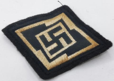 WW2 GERMAN NAZI THIRD REICH HITLER YOUTH HJ DIAMOND TUNIC PATCH ORIGINAL