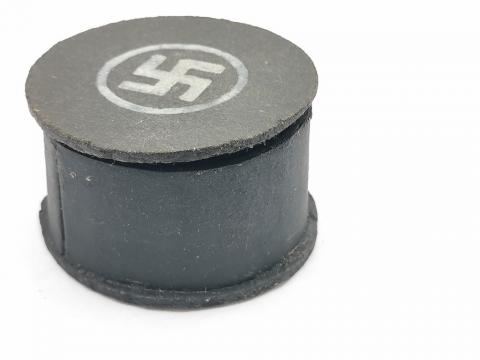WW2 GERMAN NAZI ORIGINAL WAFFEN SS SILVER RING CASE FOR SALE WWII