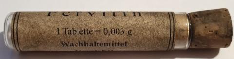 WW2 WEHRMACHT WAFFEN SS meth crystal drugs hitler DRUG PERVITIN ORIGINAL