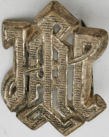 WW2 GERMAN NAZI WAFFEN SS 1ST DIVISION Leibstandarte SHOULDER BOARD METAL PIN LAH THIRD REICH ADOLF HITLER PROTECTION DIVISION