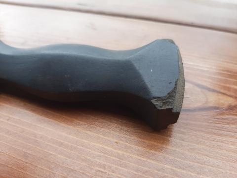 SS DAGGER WOODEN HANGER GRIP PART EARLY DAGUE ALLEMANDE A VENDRE ORIGINAL