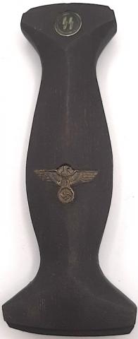 WW2 GERMAN NAZI WAFFEN SS EARLY DAGGER HANGER GRIP WITH ANODIZED PINS
