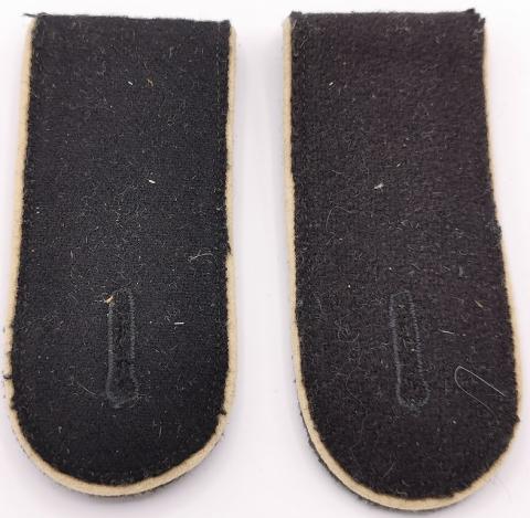 WW2 GERMAN NAZI WAFFEN SS NCO SHOULDER BOARD SET INFANTERIE DIVISION uniform tunic