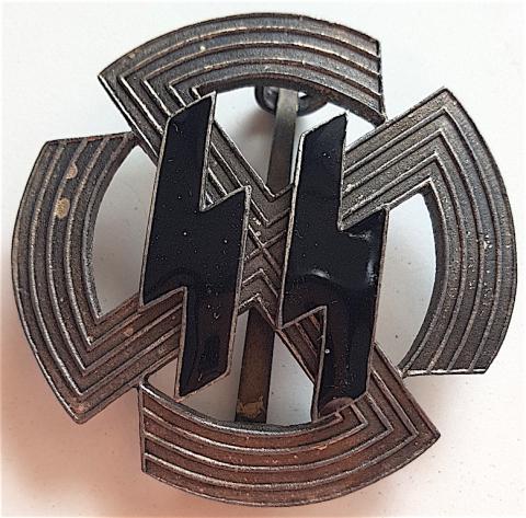 WW2 GERMAN NAZI WAFFEN SS SPORTS BADGE AWARD UNMARKED