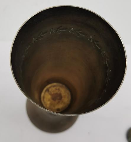 WW2 GERMAN NAZI WAFFEN SS TOTENKOPF SKULL SILVERWARE CUP ALLACH ORIGINAL MILITARIA