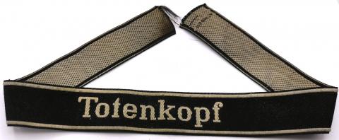 WW2 GERMAN NAZI WAFFEN SS TOTENKOPF TUNIC REMOVED BEVO CUFF TITLE CUFFTITLE ORIGINAL WW2 GERMAN NAZI WAFFEN SS TOTENKOPF TUNIC REMOVED BEVO CUFF TITLE CUFFTITLE ORIGINAL
