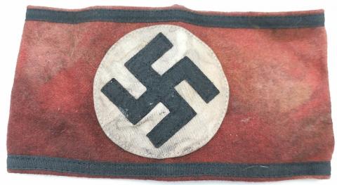 WW2 GERMAN NAZI WAFFEN SS TUNIC ARMBAND TOTENKOPF ALLGEMEINE PANZER LAH LSSAH