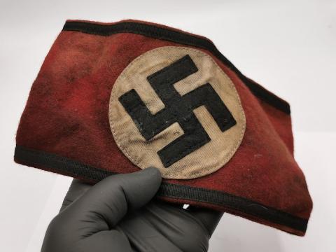 WW2 GERMAN NAZI WAFFEN SS TUNIC ARMBAND TOTENKOPF ALLGEMEINE PANZER LAH LSSAH