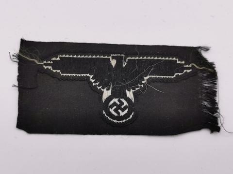 WW2 GERMAN NAZI WAFFEN SS UNISSUED TUNIC EAGLE SLEEVE PATCH NCO CLOTH INSIGNIA BEVO