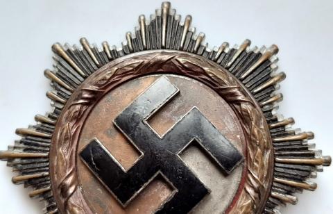 WAR ORDER GERMAN CROSS GOLD MEDAL AWARD 134 OTTO KLEIN ORIGINAL
