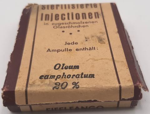 WW2 GERMAN NAZI WEHRMACHT WAFFEN SS BATTLEFIELD WOUND DRUG - PERVITIN