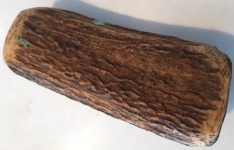 WW2 GERMAN OLD WOODEN HANDLE GRIP HANGER FOR DAGGER KNIFE BAYONET AXE HANDMADE VINTAGE WEAPON