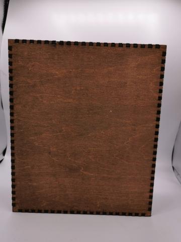 POST WAR 3-PIECES WHISKY SET IN WOODEN CASE STAMPED WAFFEN SS - AMAZE YOUR FRIENDS !!