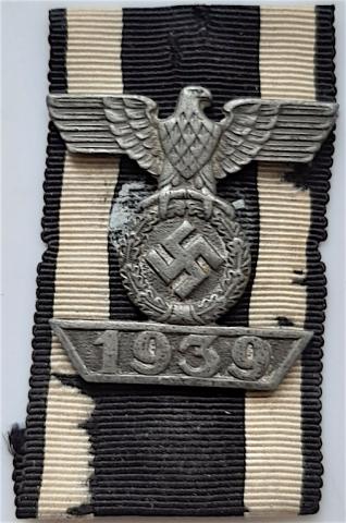 WW2 GERMAN NAZI 2ND CLASS SPANGE OF THE IRON CROSS MEDAL AWARD Funcke & Bruninghaus L/56 ORIGINAL FOR SALE MILITARY DEALER