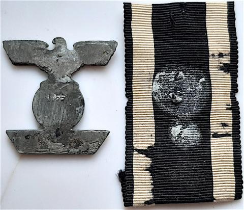 WW2 GERMAN NAZI 2ND CLASS SPANGE OF THE IRON CROSS MEDAL AWARD Funcke & Bruninghaus L/56 ORIGINAL FOR SALE MILITARY DEALER