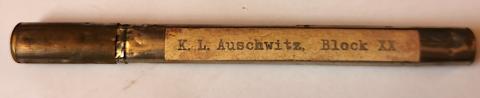 WW2 GERMAN NAZI CONCENTRATION CAMP AUSCHWITZ  ORIGINAL ITEMS FOR SALE HOLOCAUST TEACHING