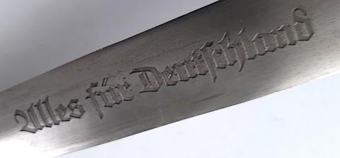 WW2 GERMAN NAZI original for sale EARLY NSKK DAGGER Wester Butz RARITY 10/10 N.S.K.K rare maker