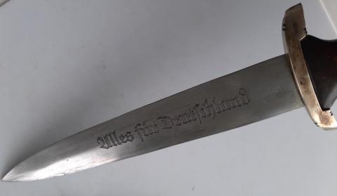 WW2 GERMAN NAZI original for sale EARLY NSKK DAGGER Wester Butz RARITY 10/10 N.S.K.K rare maker