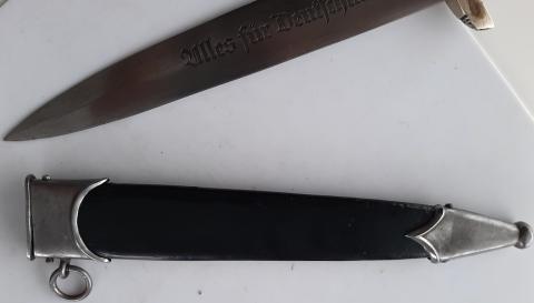 WW2 GERMAN NAZI original for sale EARLY NSKK DAGGER Wester Butz RARITY 10/10 N.S.K.K rare maker