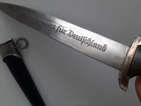 WW2 GERMAN NAZI original for sale EARLY NSKK DAGGER Wester Butz RARITY 10/10 N.S.K.K rare maker