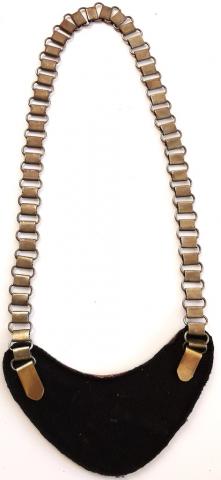 WW2 GERMAN NAZI FELDGENDARMERIE GORGET LUFTWAFFE SS CHAIN POLICE POLIZEI