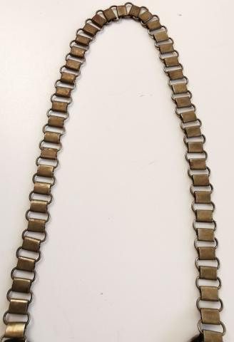 WW2 GERMAN NAZI FELDGENDARMERIE GORGET LUFTWAFFE SS CHAIN POLICE POLIZEI