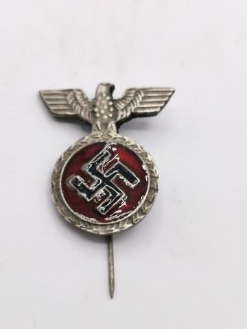 WW2 GERMAN NAZI III REICH HITLER SWASTIKA - EAGLE STICK PIN STICKPIN ORIGINAL FOR SALE