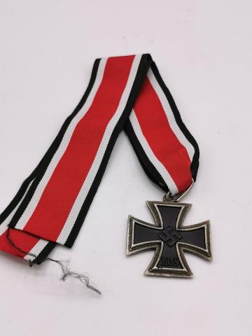 WW2 GERMAN NAZI KNIGHT CROSS OF THE IRON CROSS MEDAL AWARD DOCUMENT RECIPIENT waffen ss officer