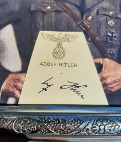 WW2 GERMAN NAZI ORIGINAL SIGNATURE ADOLF HITLER photo autograph for sale nsdap leader ss WW2 GERMAN NAZI ORIGINAL SIGNATURE ADOLF HITLER photo autograph for sale nsdap leader ss