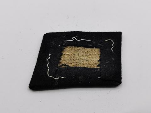 WW2 GERMAN NAZI PUMPKIN HEAD NCO SS TOTENKOPF SKULL COLLAR TAB CONCENTRATION CAMP GUARD