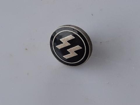 WW2 GERMAN NAZI RARE WAFFEN SS EARLY LATER TRANSITIONAL DAGGER HANDLE GRIP SS RUNES PIN LOGO