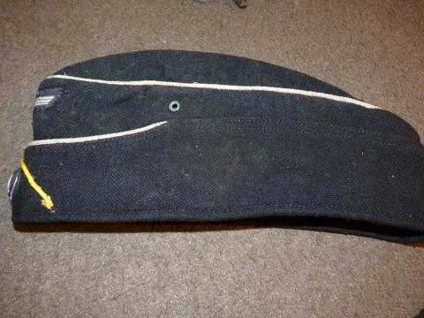 WW2 GERMAN NAZI WEHRMACHT PANZER GRENADIER CAP ORIGINAL FOR SALE SELL MILITARY DEALER OFFICER OVERSEAS CAP HEADGEAR 