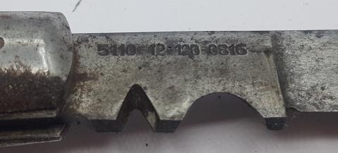 WW2 GERMAN NAZI UNIQUE TRENCH ART WAFFEN SS MEMBERSHIP PARTISAN POCKET KNIFE WITH SS RUNES