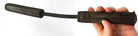 WW2 GERMAN NAZI WAFFEN SS CONCENTRATION CAMPS KAPO POLIZEI POLICE D.R.G.M STICK TRUNCHEON SIPO