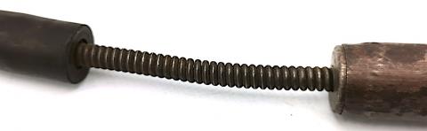 WW2 GERMAN NAZI WAFFEN SS CONCENTRATION CAMPS KAPO POLIZEI POLICE D.R.G.M STICK TRUNCHEON SIPO
