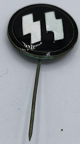 WW2 GERMAN NAZI WAFFEN SS MEMBERSHIP STICK PIN GES GESCH RZM M1/172 stickpin badge