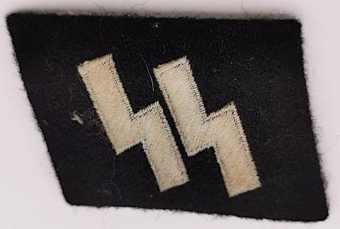 WW2 GERMAN NAZI WAFFEN SS NCO TUNIC REMOVED SS COLLAR TAB